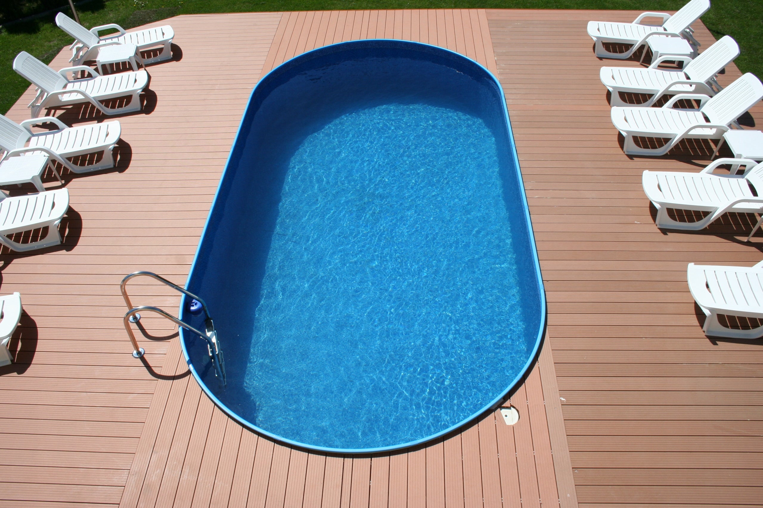 GERMAN POOL IBIZA 8x4,16x1,5 ASSEMBLY WHOLE PL Height 150 cm