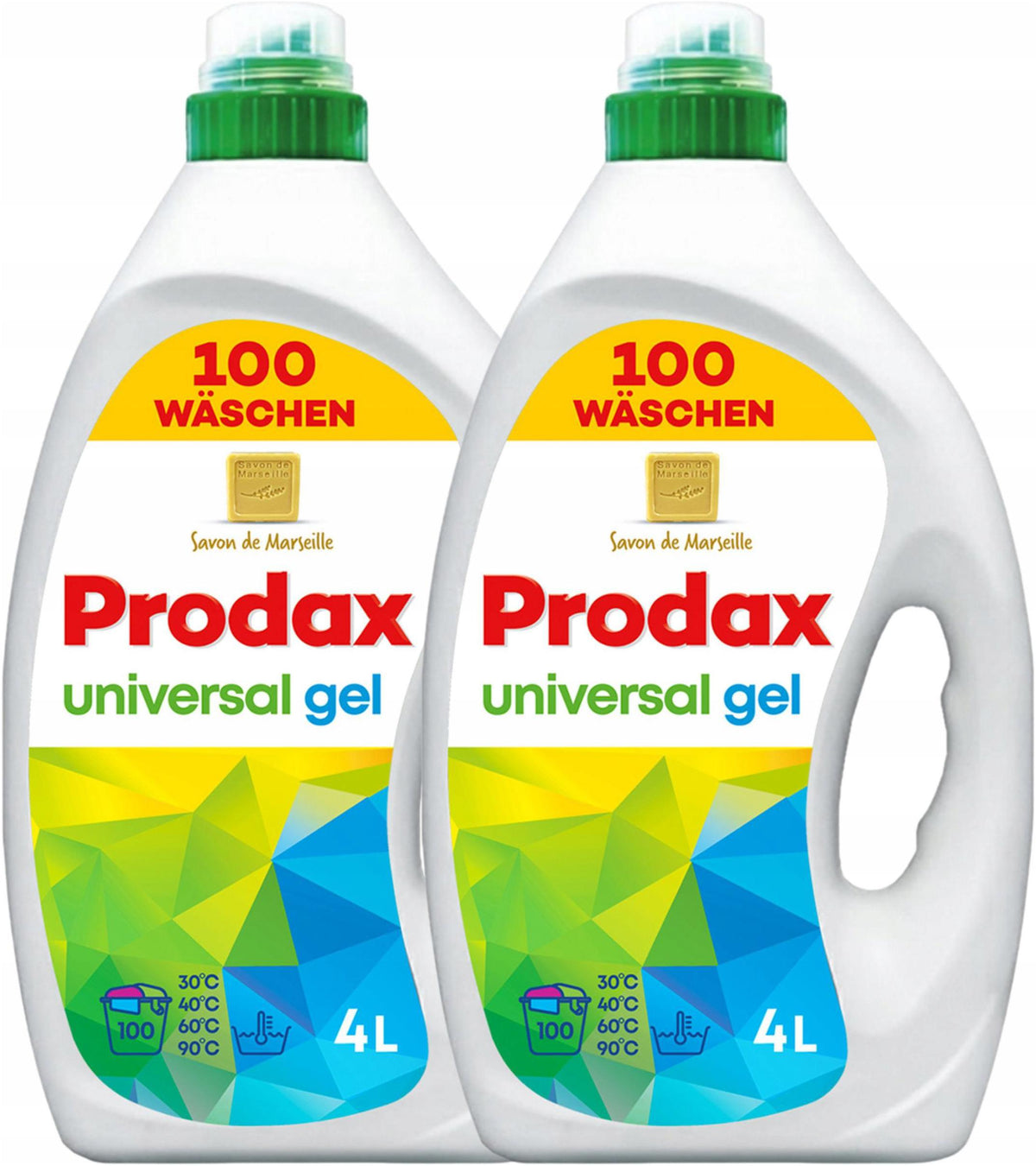 GERMAN WASHING GEL UNIVERSAL PRODAX PROFESSIONAL CHEMISTRY 2x4l EFFICIENT