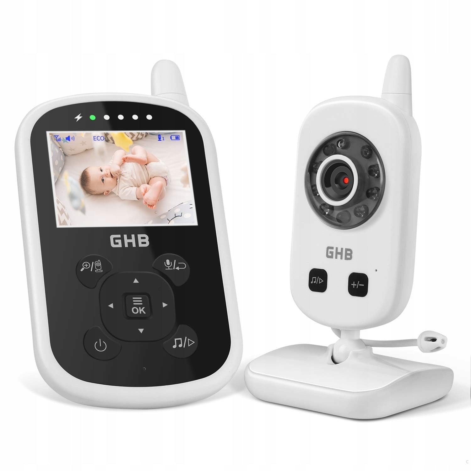 GHB Baby Monitor ECO Two-Way Conversation