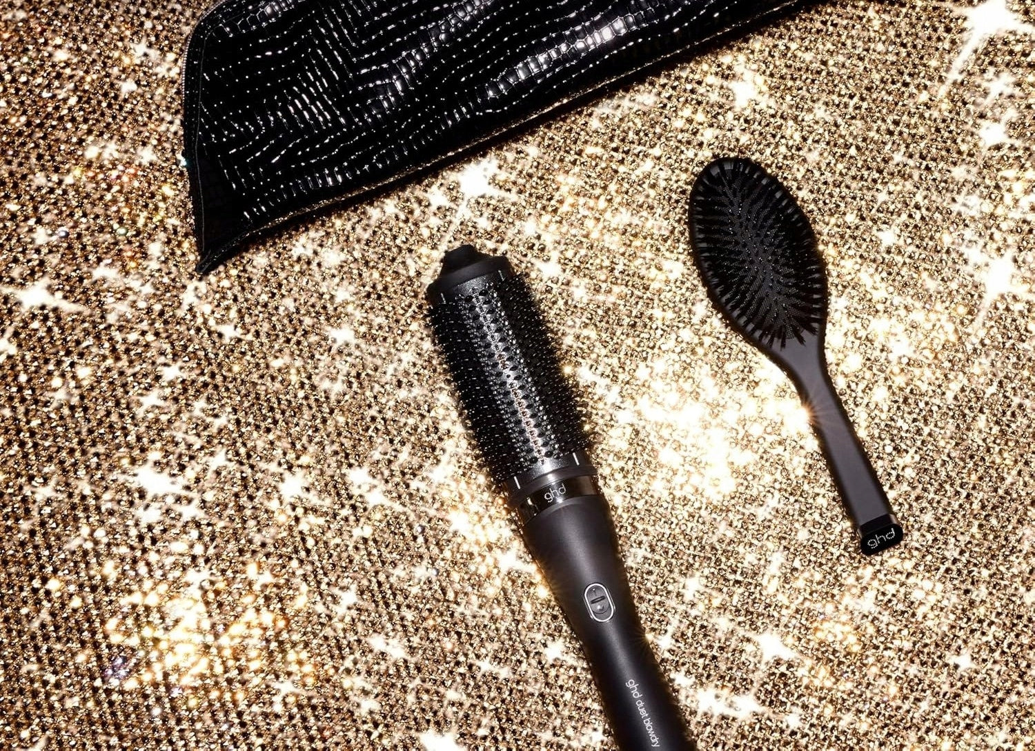 GHD Duet Blowdry 2in1 Gift Set Hair Brush with Bag Brand no brand