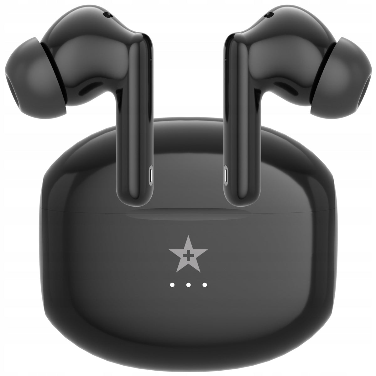 GIEWONT REAL SOUND PRO ANC ENC GWS800-1 WIRELESS HEADPHONES - BLACK Packaging status original