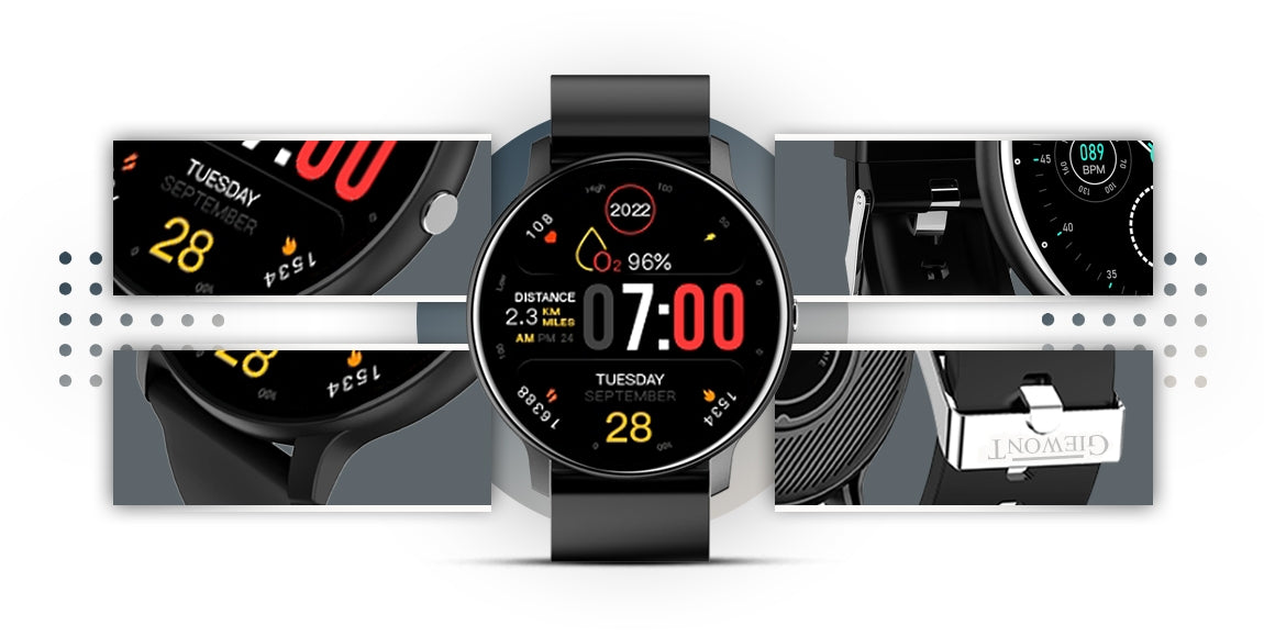 GIEWONT Sport Around PRO SmartCall GW120-2 PRO smartwatch Packaging status original