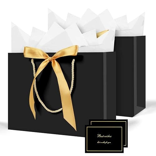 GIFT BAG PAPER PINK FOR GIFT SET OF 2 WEDding Brand no brand