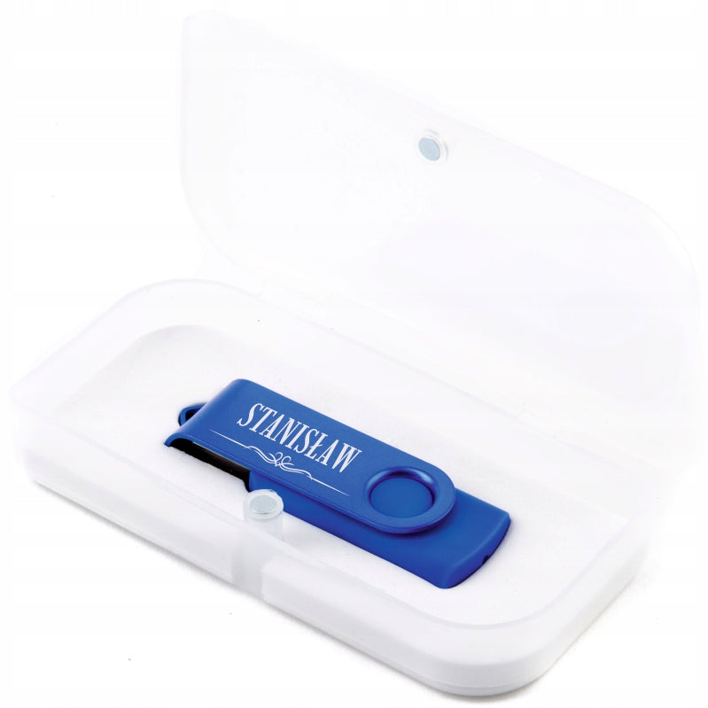 GIFT Pendrive ENGRAVING 512 MB USB 2.0 + box + NAME ENGRAVING