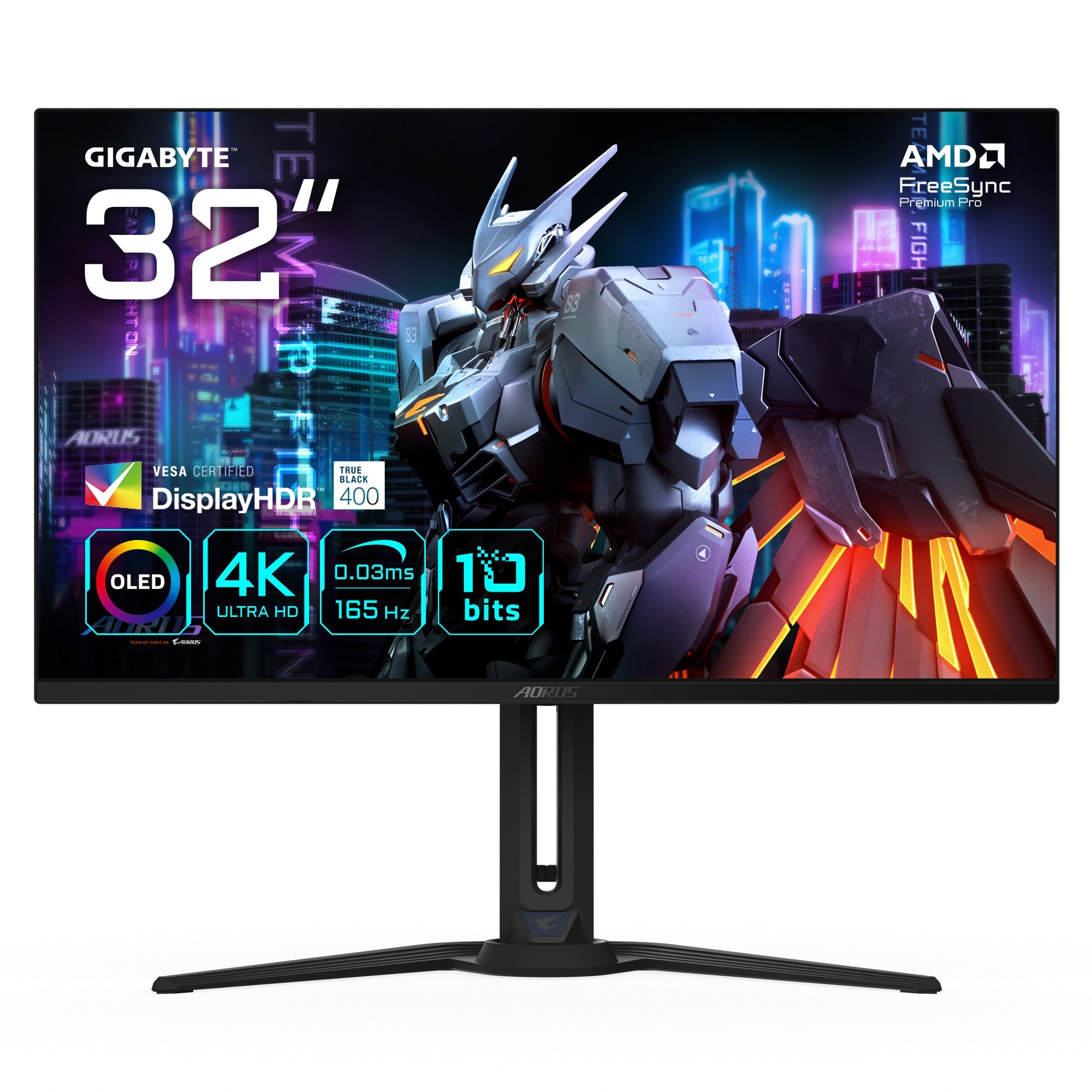 GIGABYTE AORUS FO32U EK computer monitor 80 cm (31.5") 3840 x 2160 px 4K