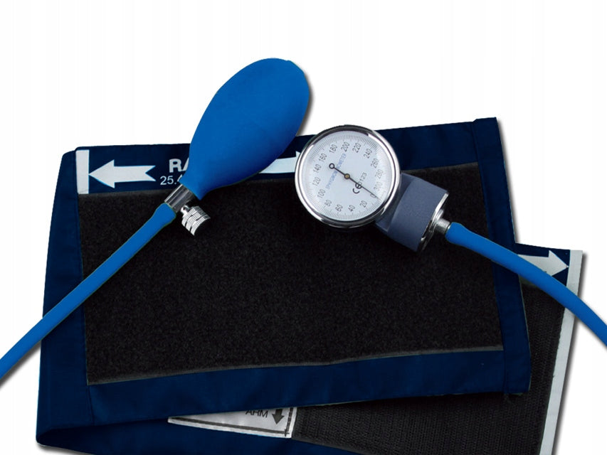 GIMA ANEROID YTON Clock blood pressure monitor, with cover, scale 0-300 mmHg