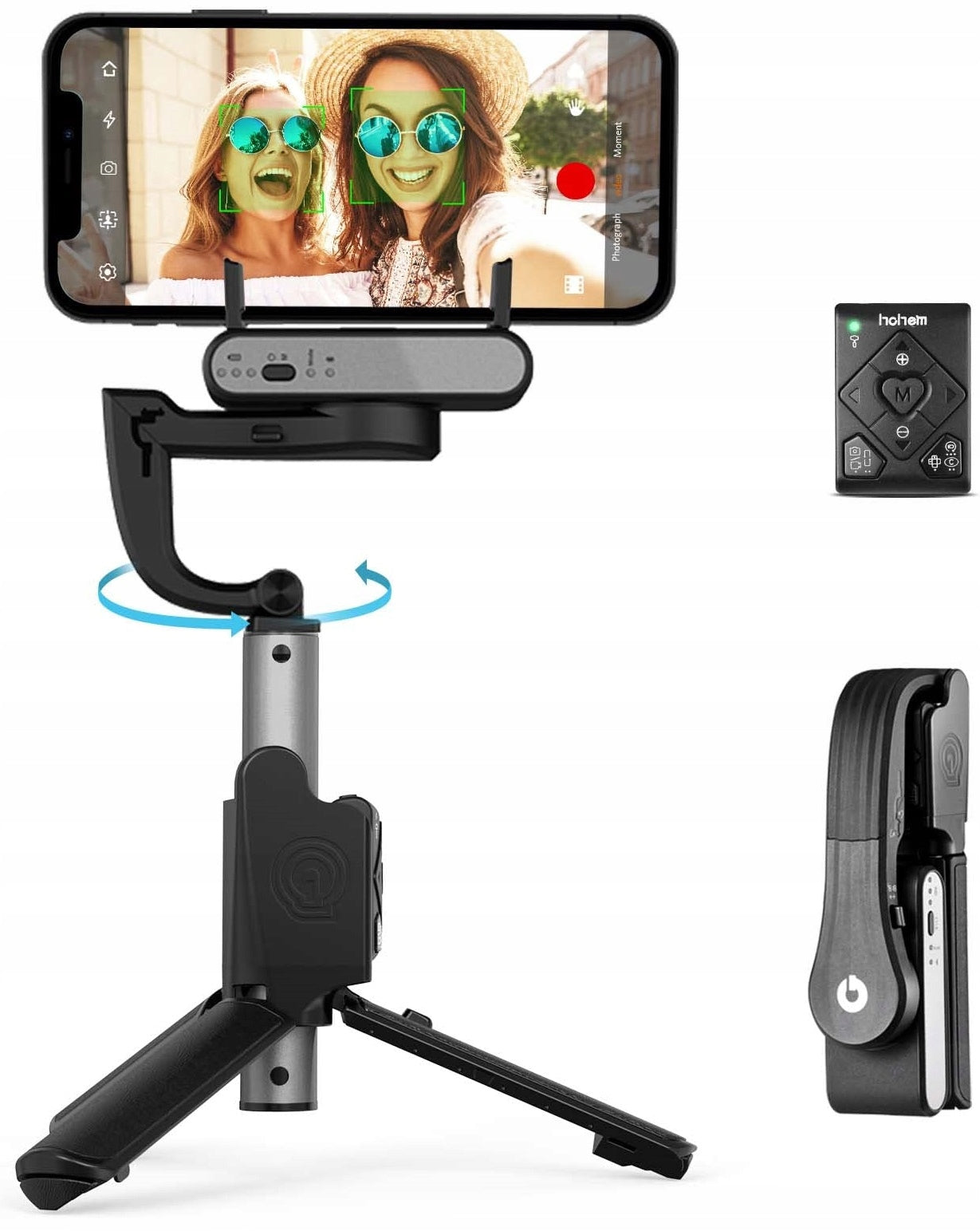 GIMBAL HANDHELD iSteady Q Black Hand Tripod for Smartphone Selfie EAN (GTIN) 6971071550517