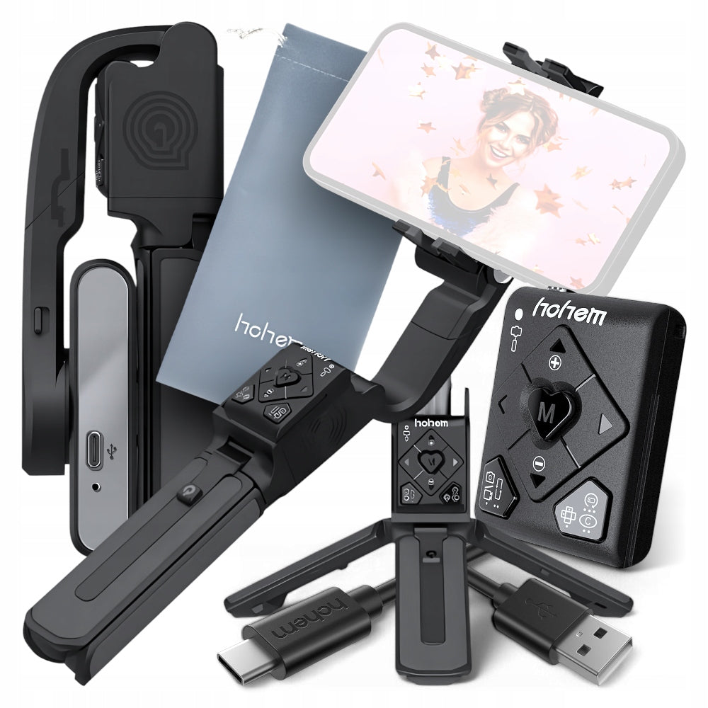 GIMBAL HANDHELD iSteady Q Black Hand Tripod for Smartphone Selfie