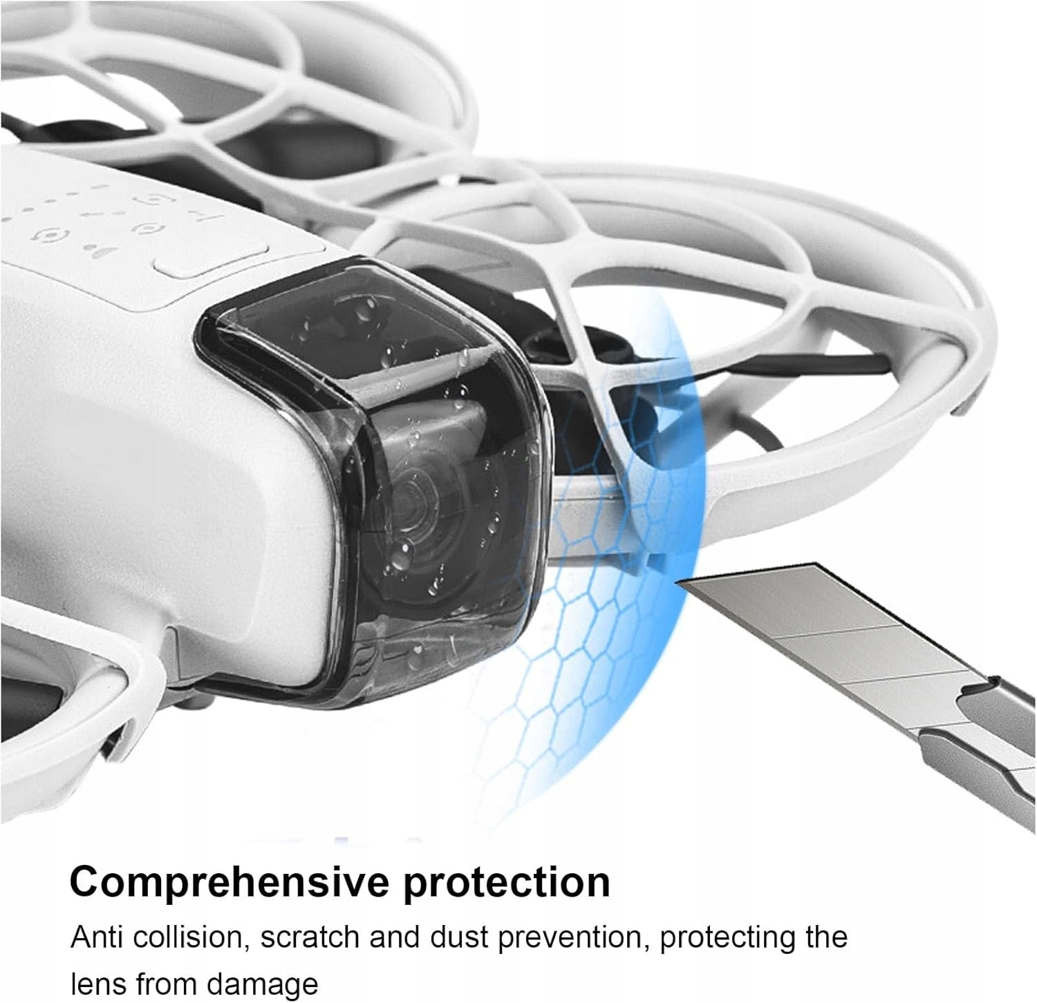GIMBAL PROTECTIVE COVER FOR DRONE DJI NEO 2 PIECES Model Pokrowiec ochronny do DJI Neo, osłona ob