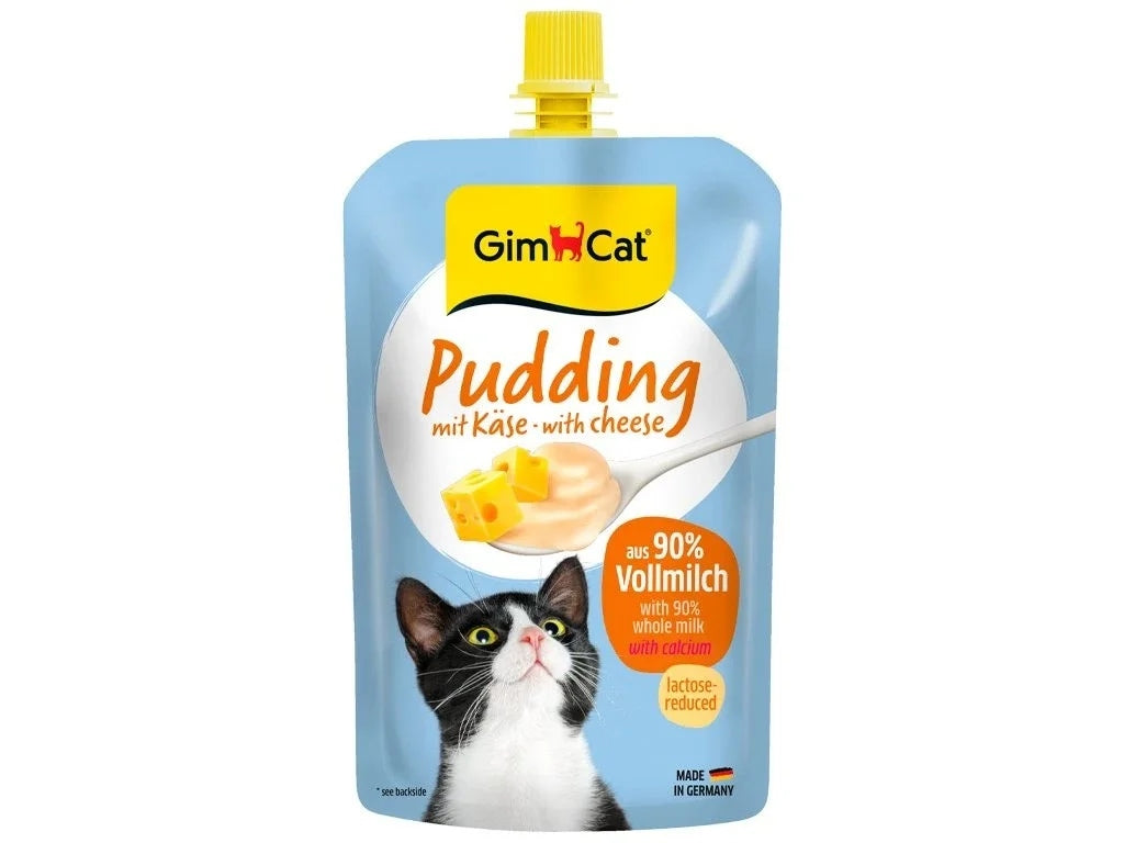 GIMCAT PUDDING WITH CHEESE TREAT WITH CHEESE FOR CAT 100 g