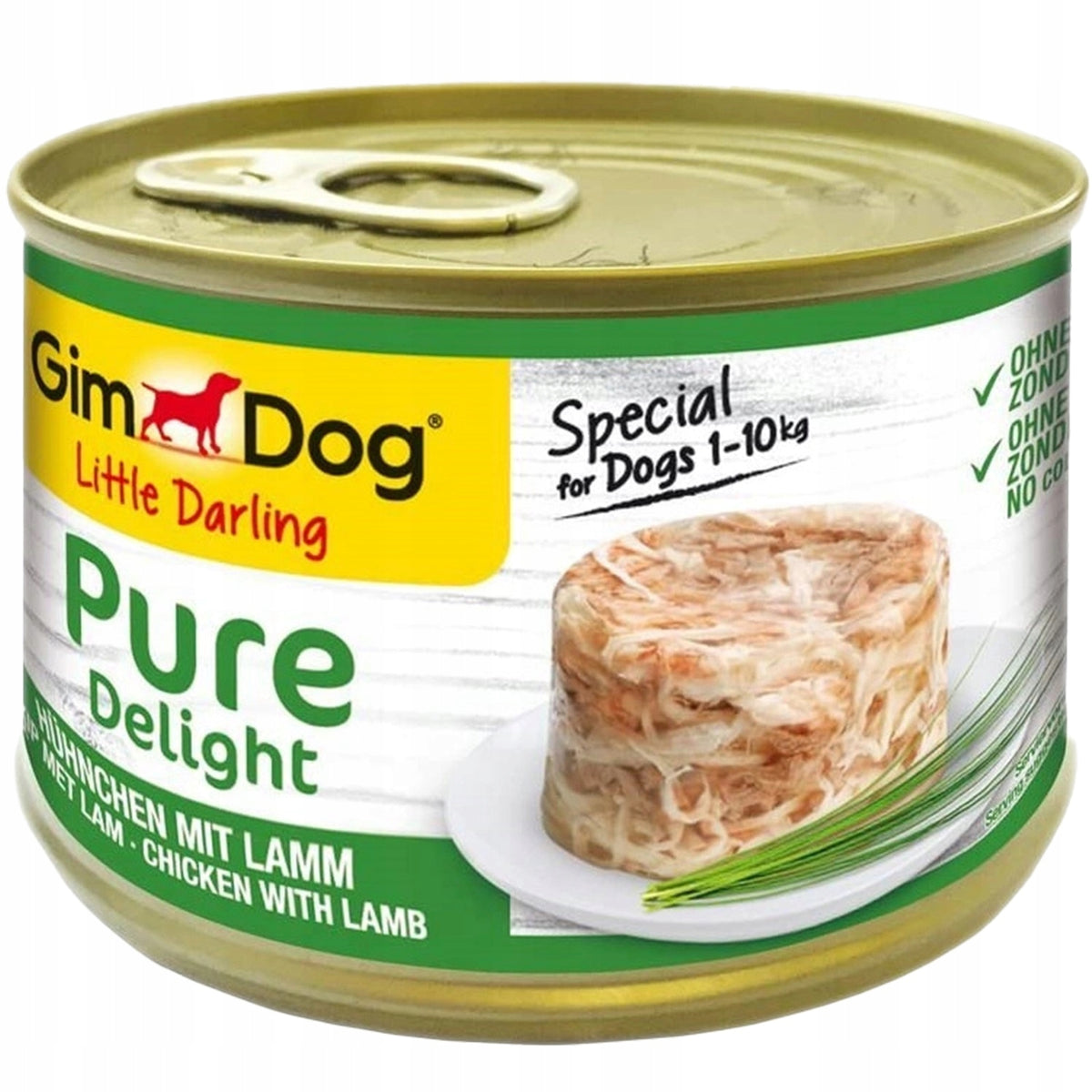 GIMDOG PURE DELIGHT CHICKEN & LAMB 150g