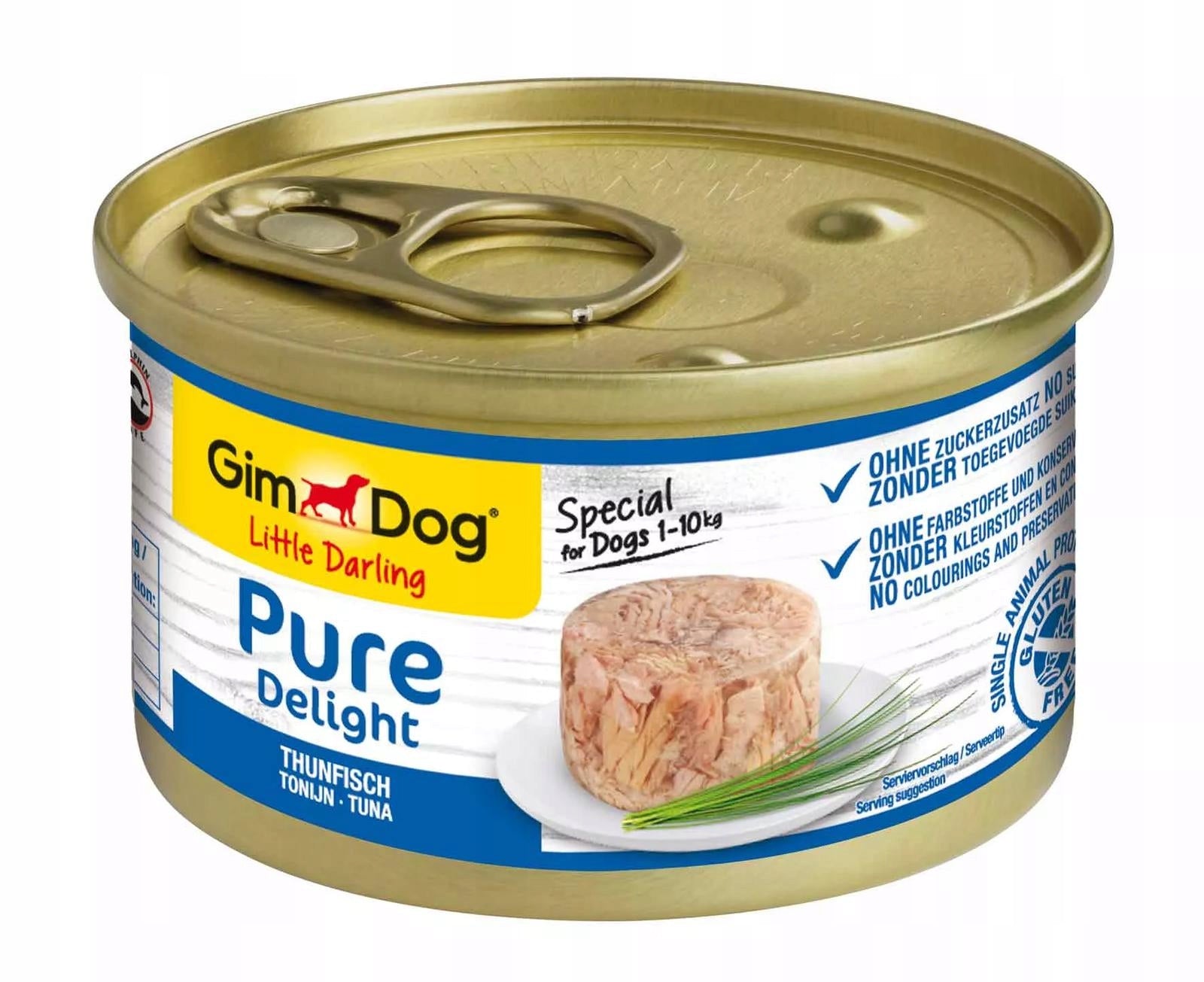GIMDOG PURE DELIGHT TUNA 85g EAN (GTIN) 4002064513010