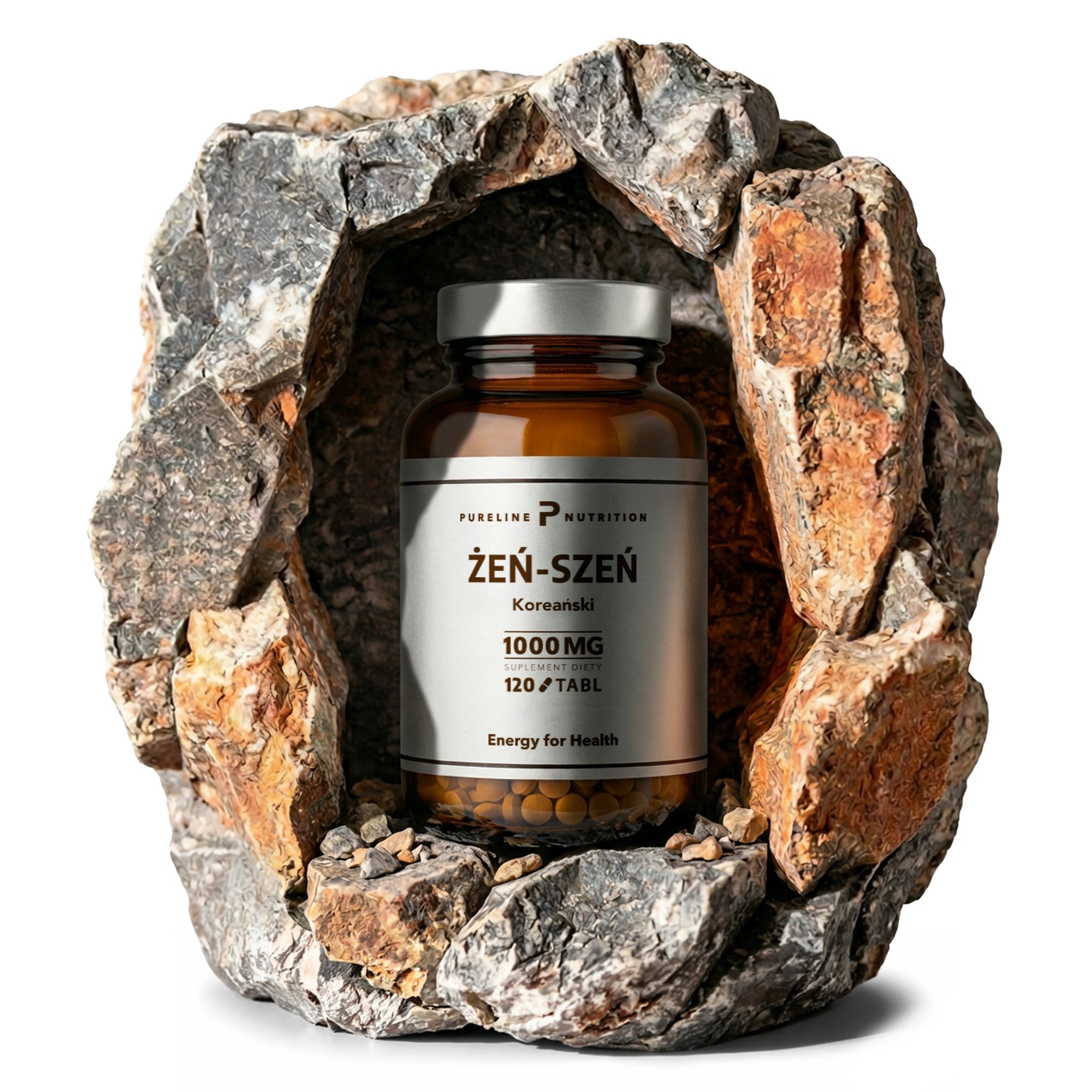 GINSENG KOREAN Root Extract 1000mg Set x2 ENERGY STRESS STRONG Manufacturer code ŻEŃ SZEŃ KOREAŃSKI Ekstrakt 1000mg Zestaw x2