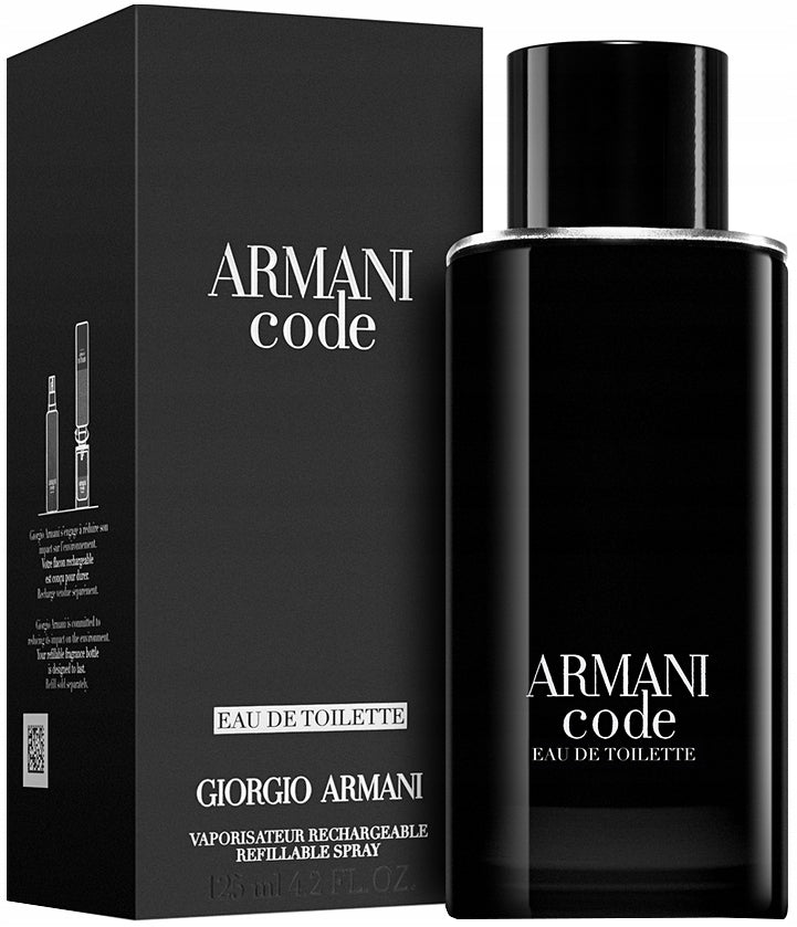 GIORGIO ARMANI CODE EDT 125ML NEW DESIGN ORIGINAL