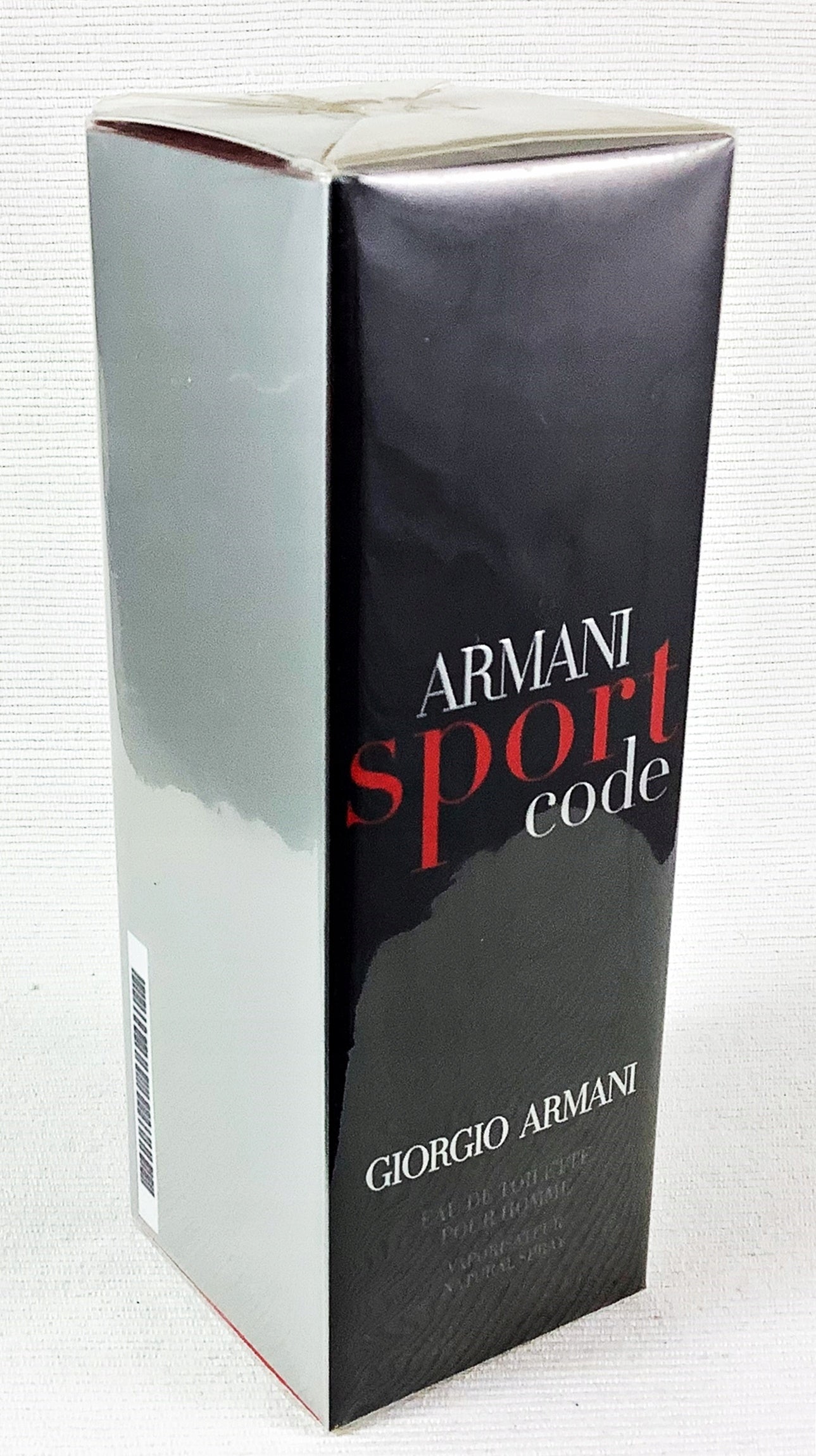 GIORGIO ARMANI CODE SPORT 75 ML EAU DE TOILETTE UNIQUE Packaging status original