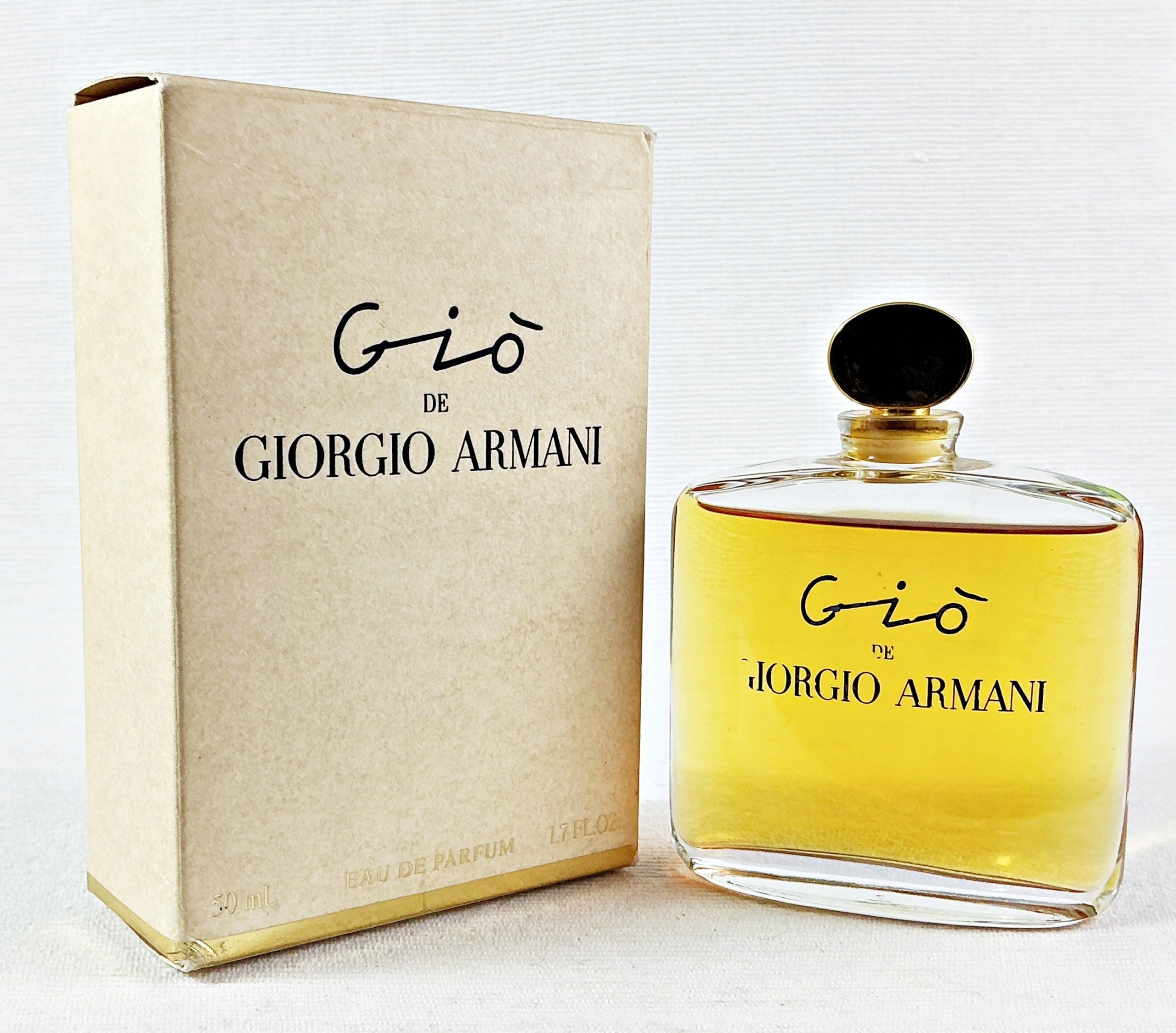 GIORGIO ARMANI GIO DE ARMANI 50 ML EAU DE PARFUM SPLASH UNIQUE DESCRIPTION!!! Packaging status original