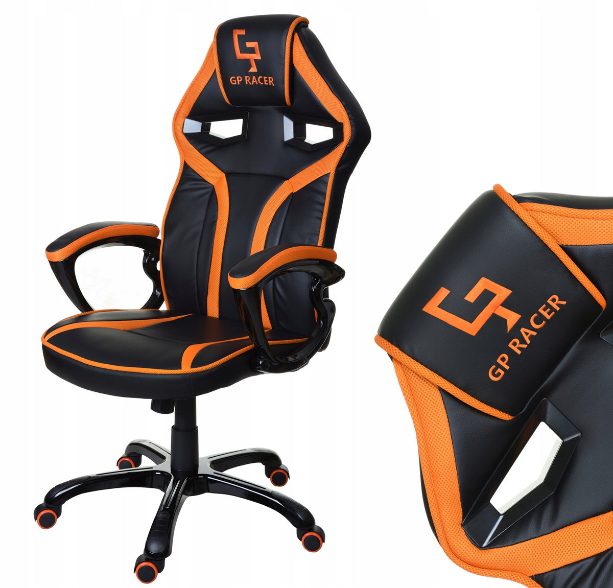 GIOSEDIO Gaming Chair Orange GAMING GPR