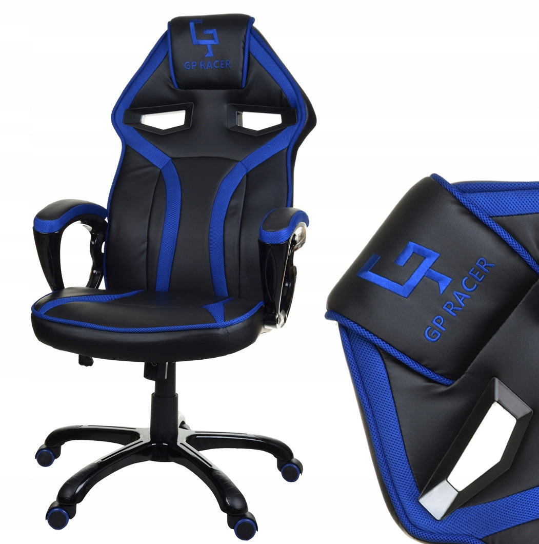 GIOSEDIO Gaming chair blue GAMING GPR