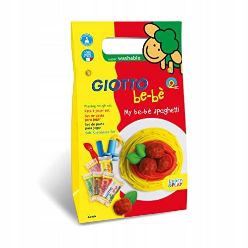 Plastelino rinkinys Fila Giotto BE-BE Spaghetti Dought 468700