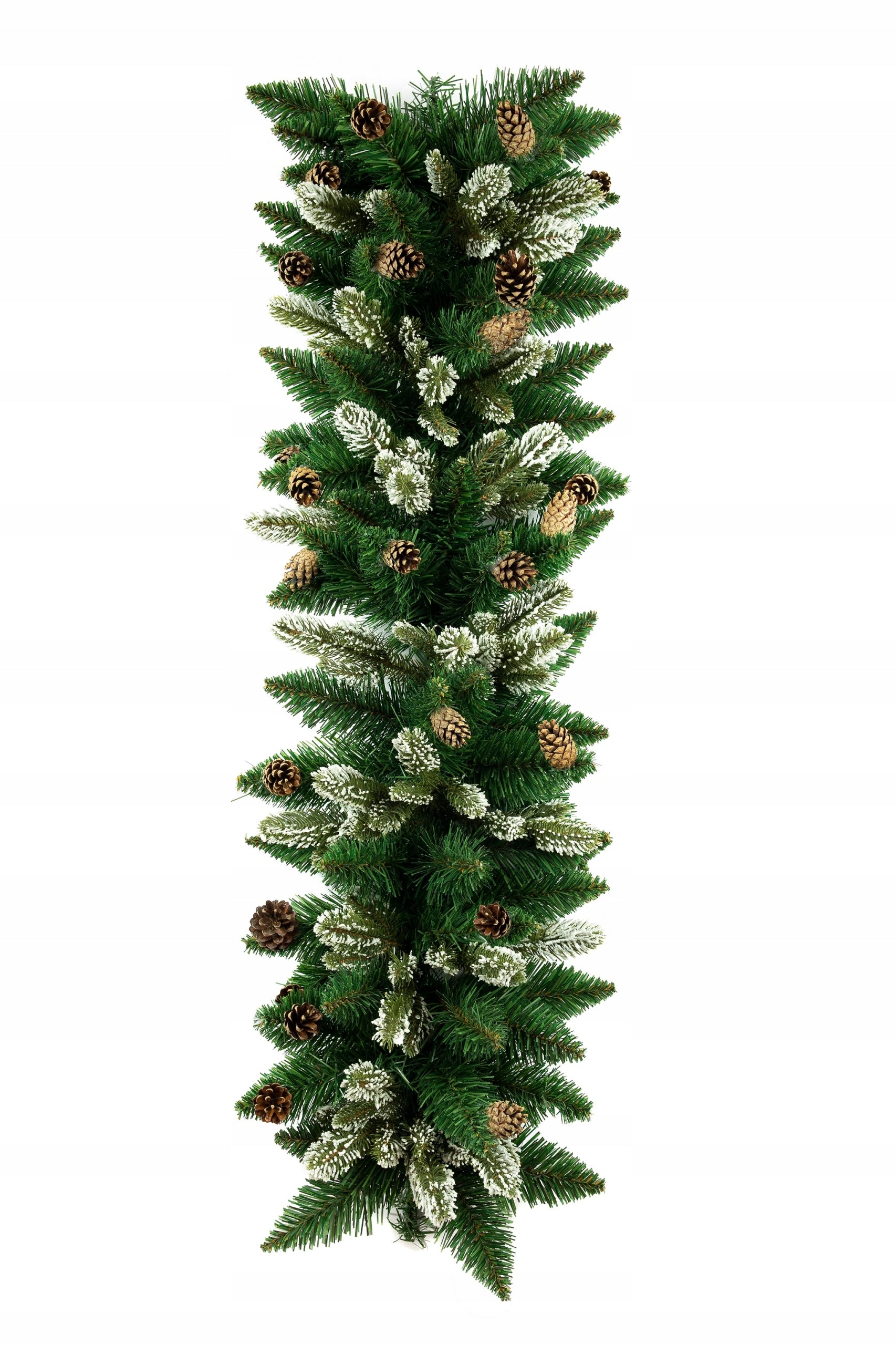 Weihnachtsgirlande aus grünen Zweigen bis 100 cm 