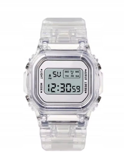 GIRLS' COMMUNION WHITE DIGITAL WATCH 1701