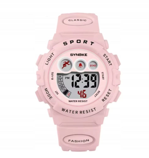 GIRLS' WATCH PINK SPORTS DIGITAL 1487