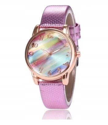 GIRLS' WATCH WITH STRAP PINK 1052