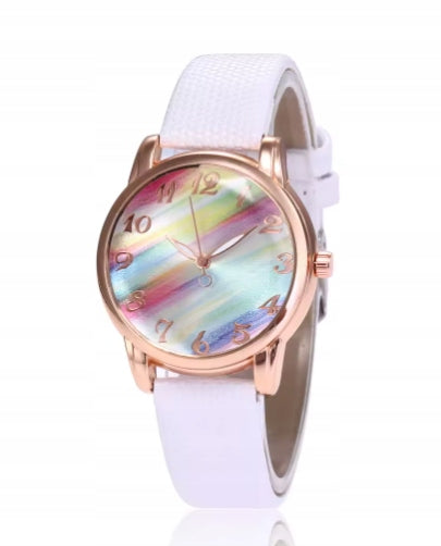 GIRLS' WATCH WITH STRAP WHITE 1421
