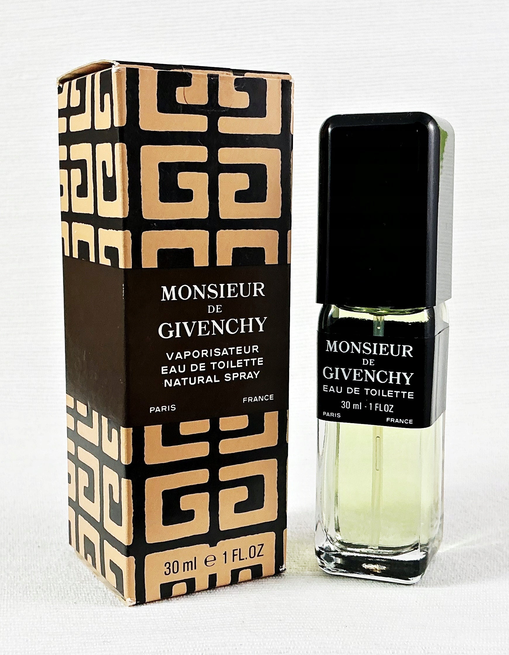 GIVENCHY MONSIEUR DE GIVENCHY 30 ML EAU DE TOILETTE UNIQUE Packaging status original