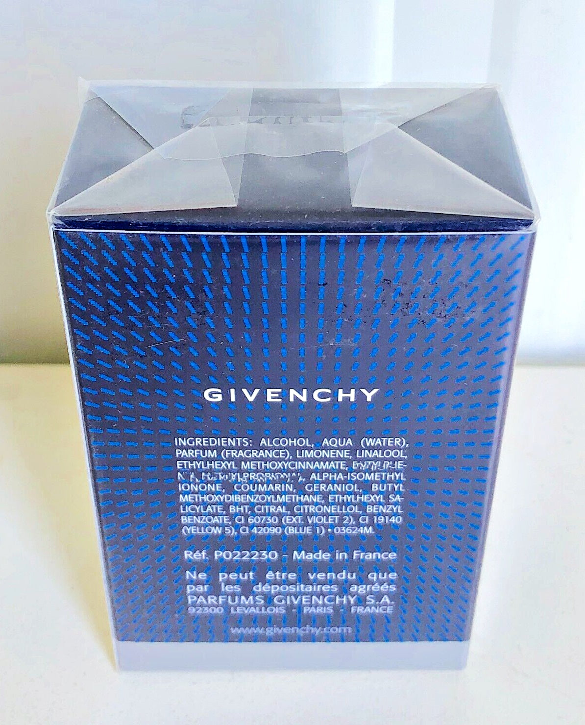 GIVENCHY PI NEO 30 ML EAU DE TOILETTE UNIQUE Packaging status original