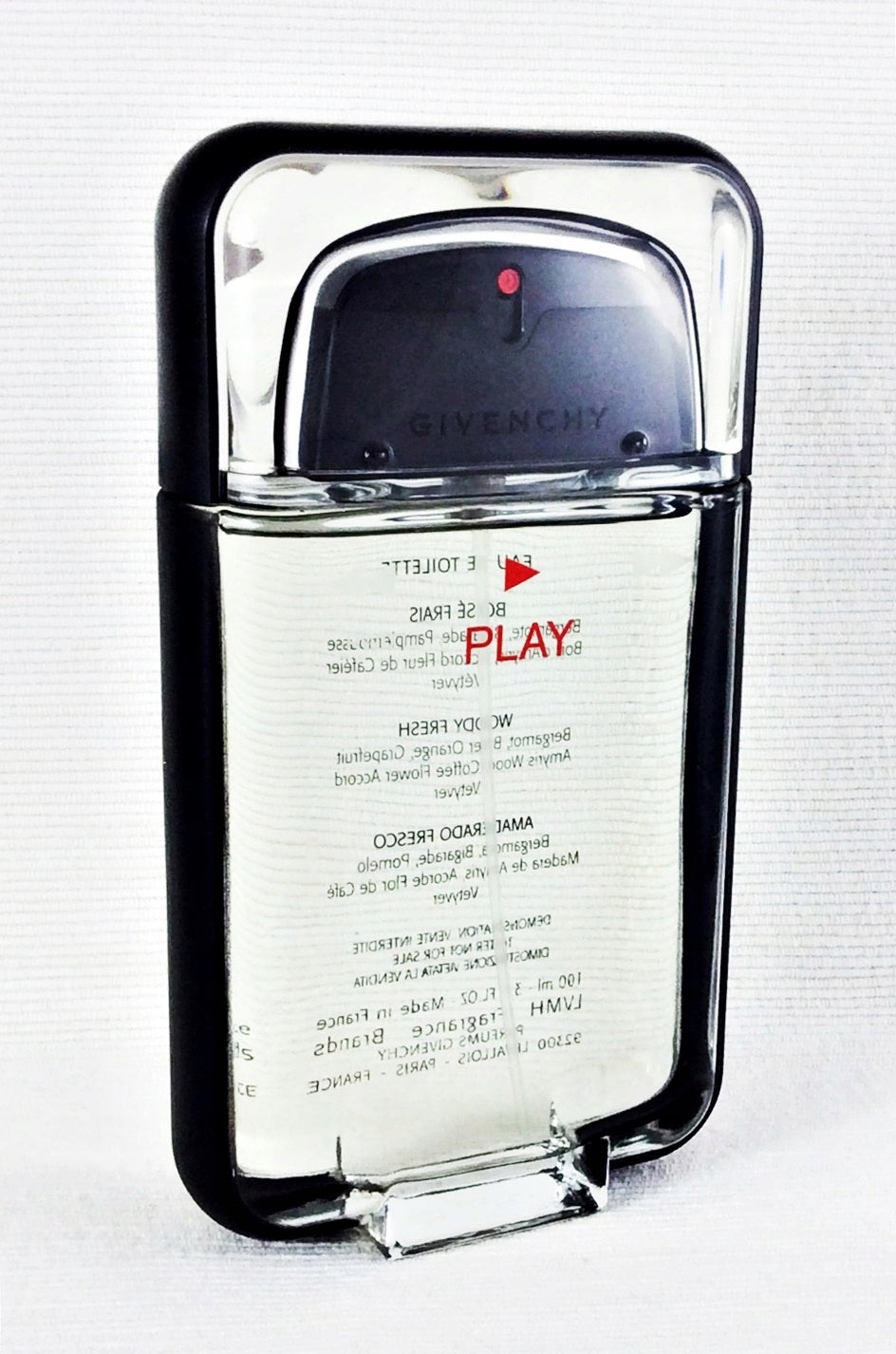 GIVENCHY PLAY 100 ML EAU DE TOILETTE UNIQUE Line other