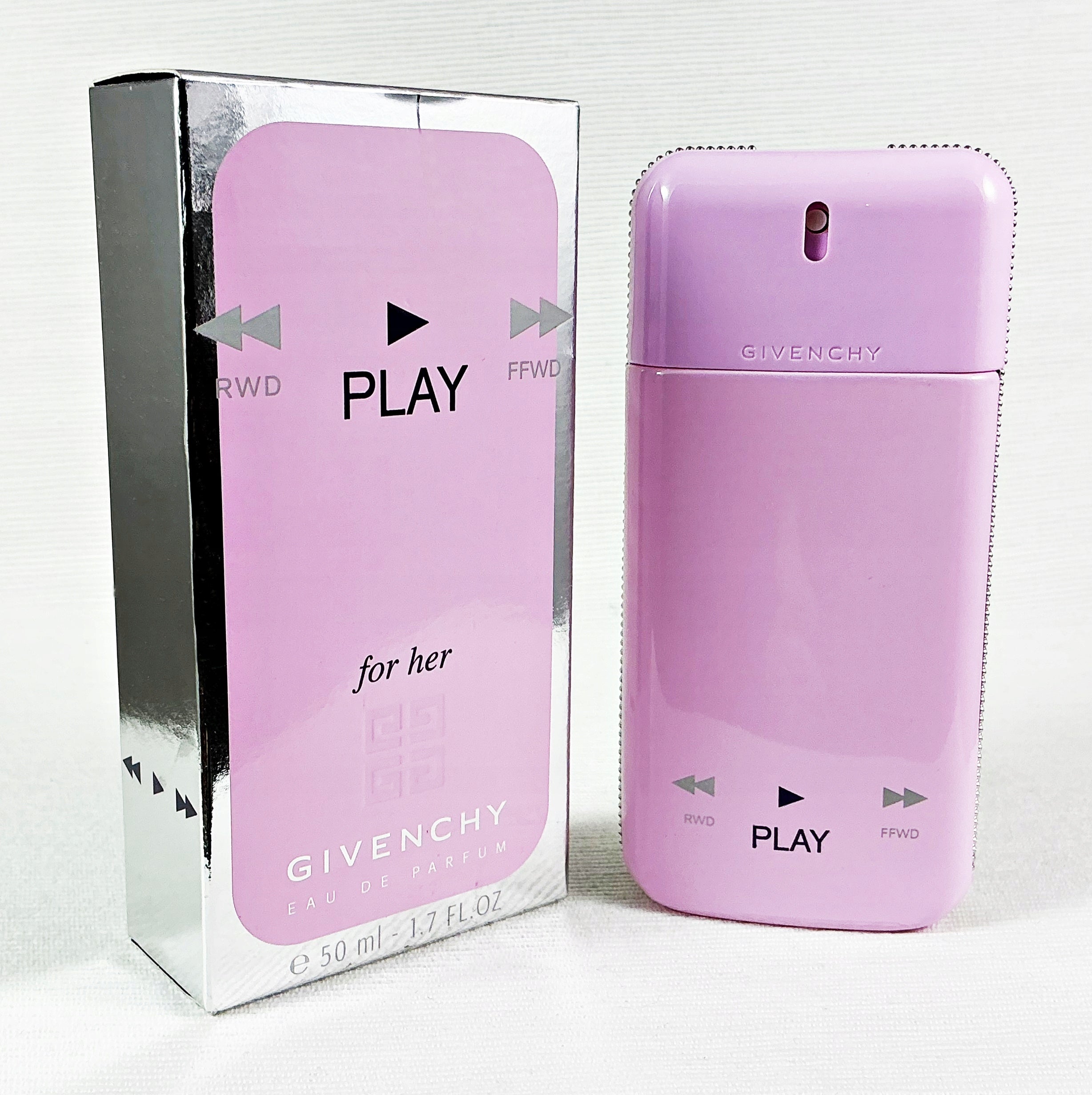 GIVENCHY PLAY FOR HER 50 ML EAU DE PARFUM UNIQUE Packaging status original