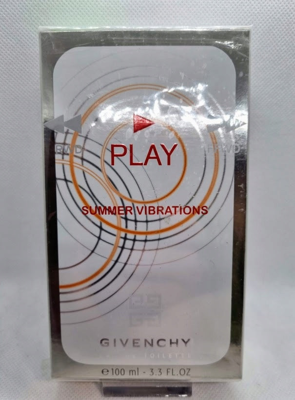 GIVENCHY PLAY SUMMER VIBRATIONS 100 ML EDT unique Line other