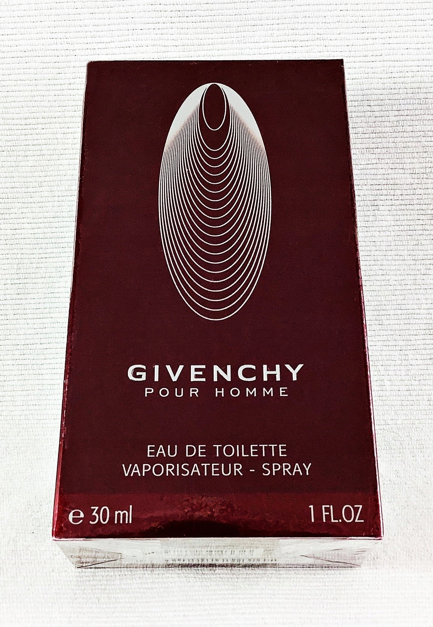 GIVENCHY POUR HOMME 30 ML EAU DE TOILETTE FIRST EDITION 2003 Packaging status original