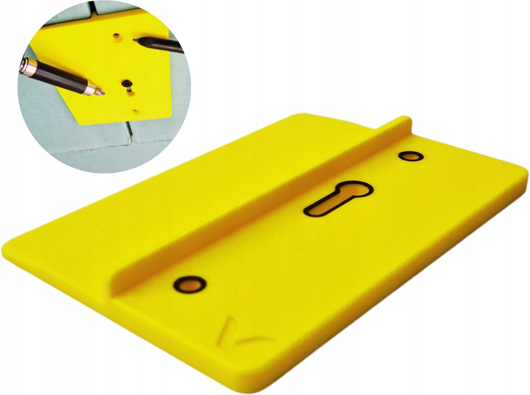 GK BOARD MOUNTING TOOL POSITIONING GYPSUM BOARD 1 PIECE YELLOW
