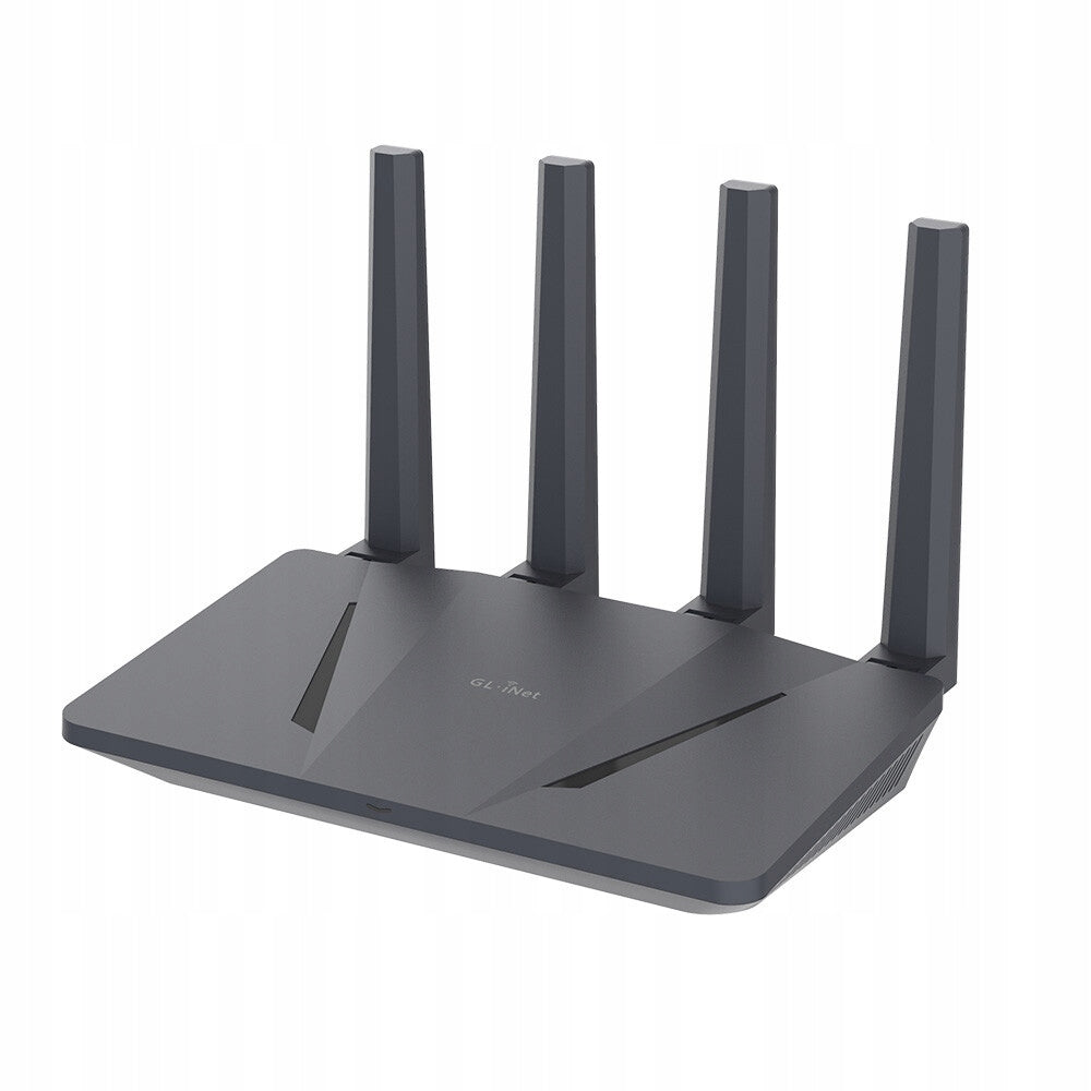 GL.iNet Flint (GL-AX1800) | Wi-Fi 6 USB OpenWrt VPN Router Packaging status original