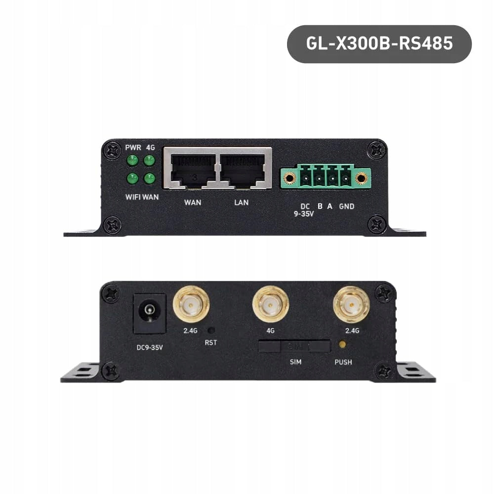 GL.iNet GL-X300B Industrial Router Modem 4G LTE CAT4 WAN/LAN VPN eSIM Manufacturer no brand