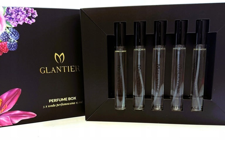 GLANTIER PERFUME BOX: 5 fragrances x 15 ml