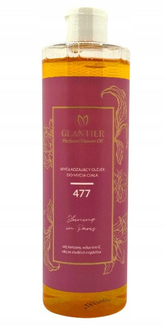 GLANTIER Set Glantier 477 - Premium Perfume 50ml + Body Wash Oil Brand Glantier