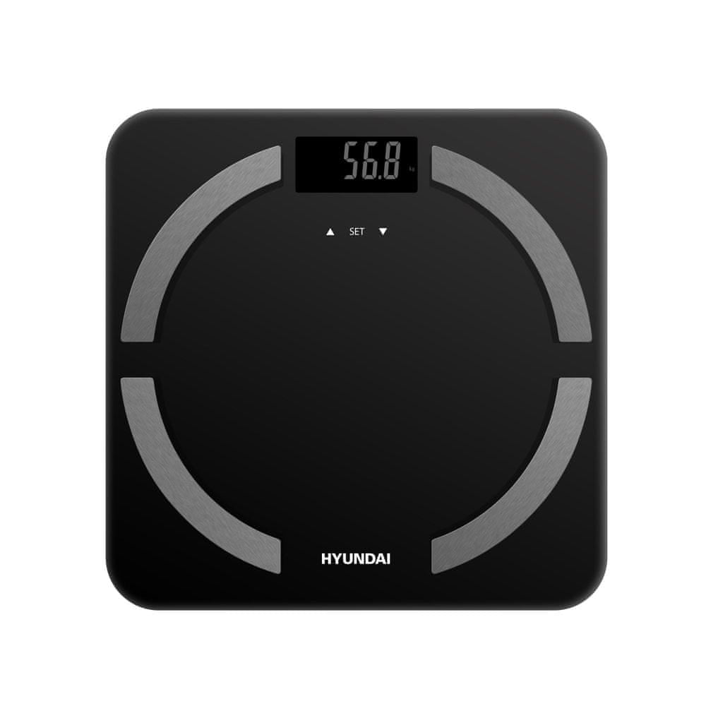 GLASS BATHROOM SCALE UP TO 150KG ANALYTICAL WATER FAT MEASUREMENT BMI