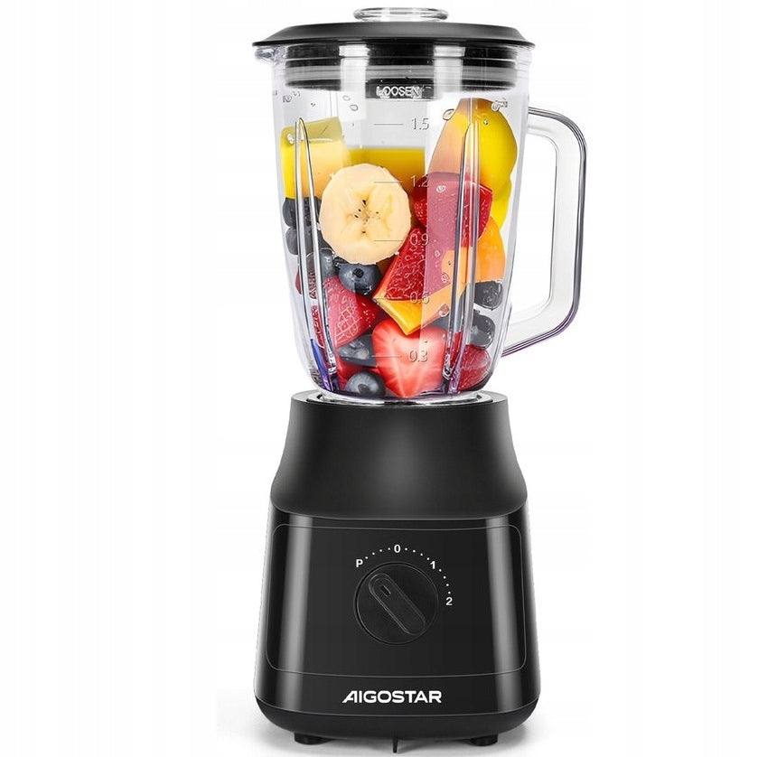 GLASS BLENDER 1,5L 800W BLACK AIGOSTAR SWIFT B30203NRY