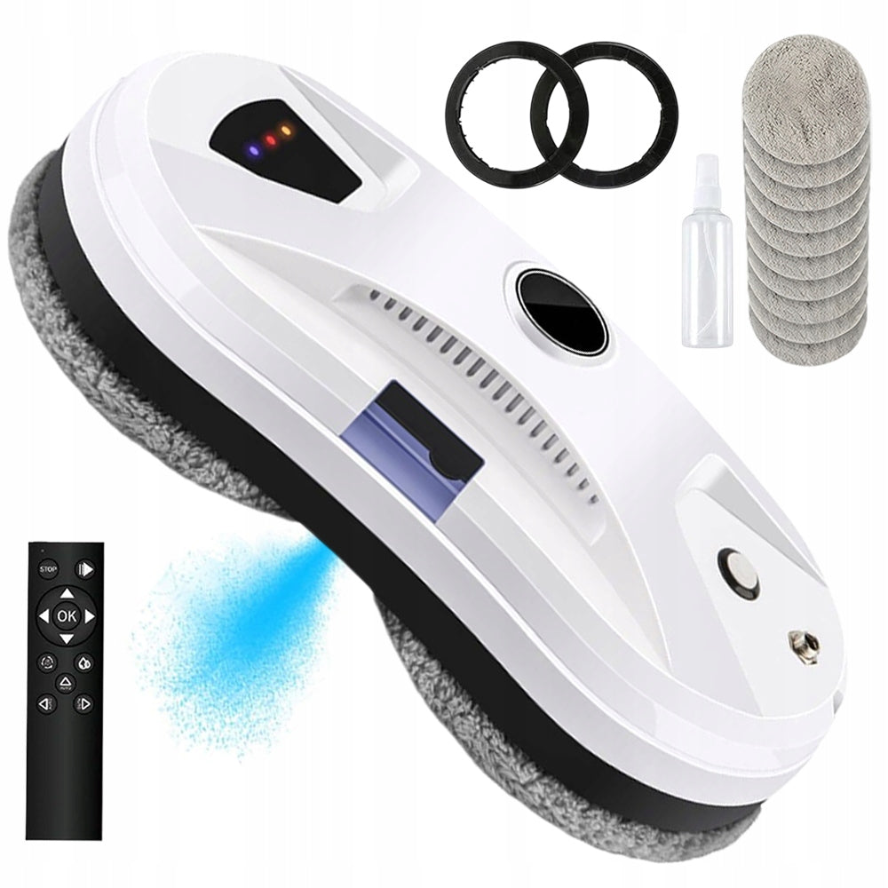 GLASS CLEANING ROBOT 5600PA 10 CLOTHS SUITABLE FOR CLEAN WATER