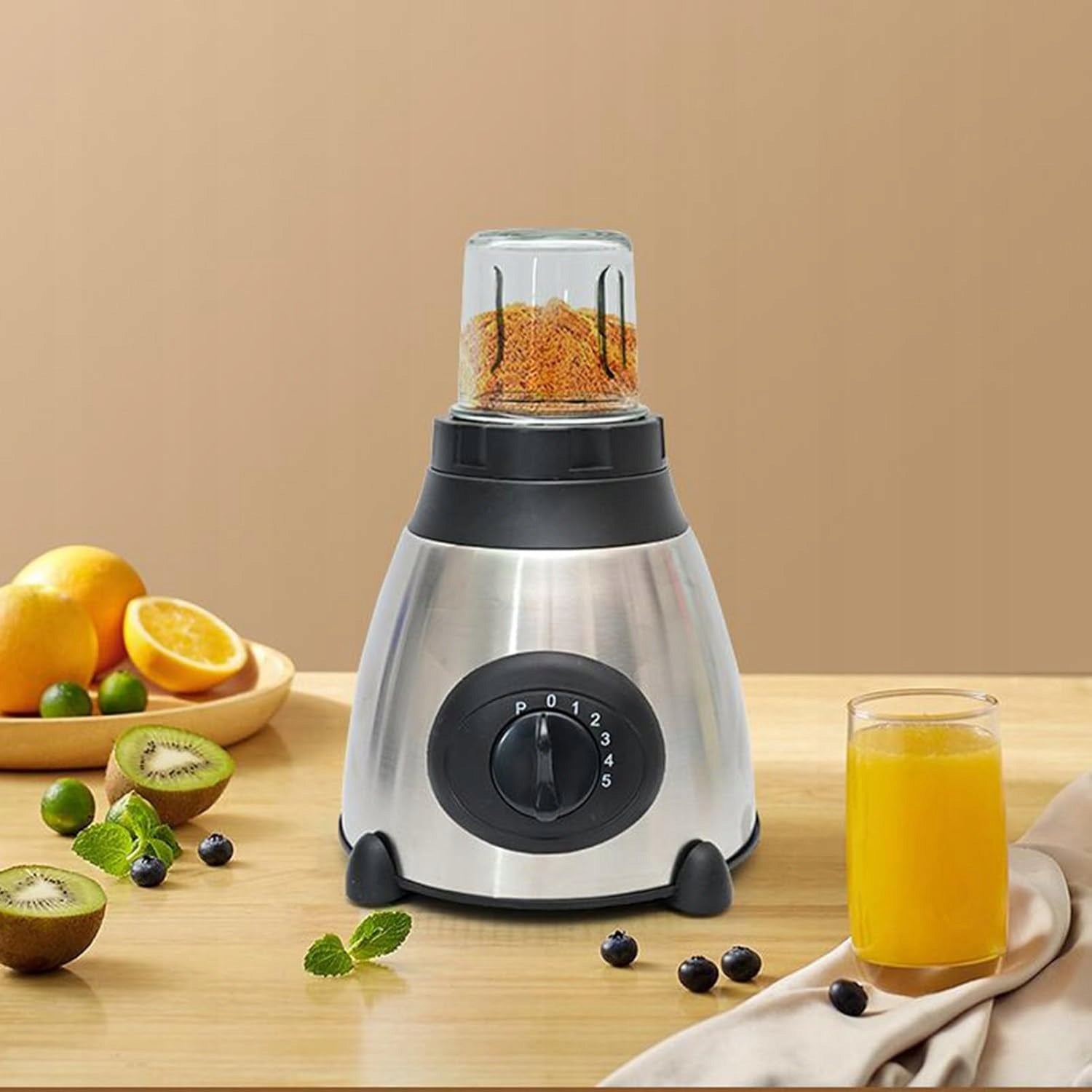 GLASS CUP BLENDER 1,5L SMOOTHIE COCKTAIL MIXER TITANIUM BLADES Brand no brand