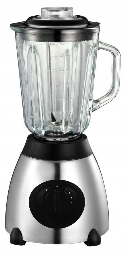 GLASS CUP BLENDER FOR COCKTAILS CRUSHES ICE Brand ADLER