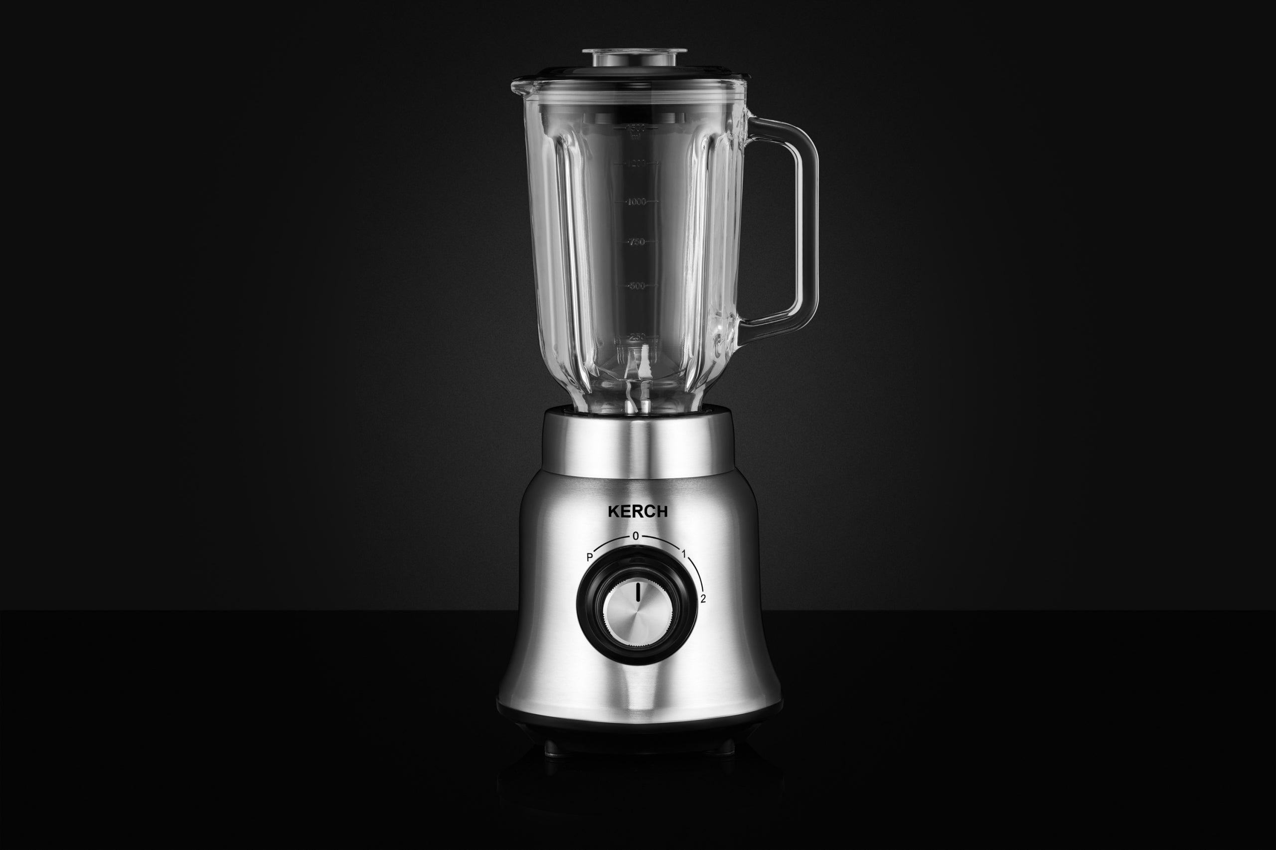 GLASS CUP BLENDER FOR SMOOTHIE COCKTAILS KERCH ROTO 1700W Brand Kerch