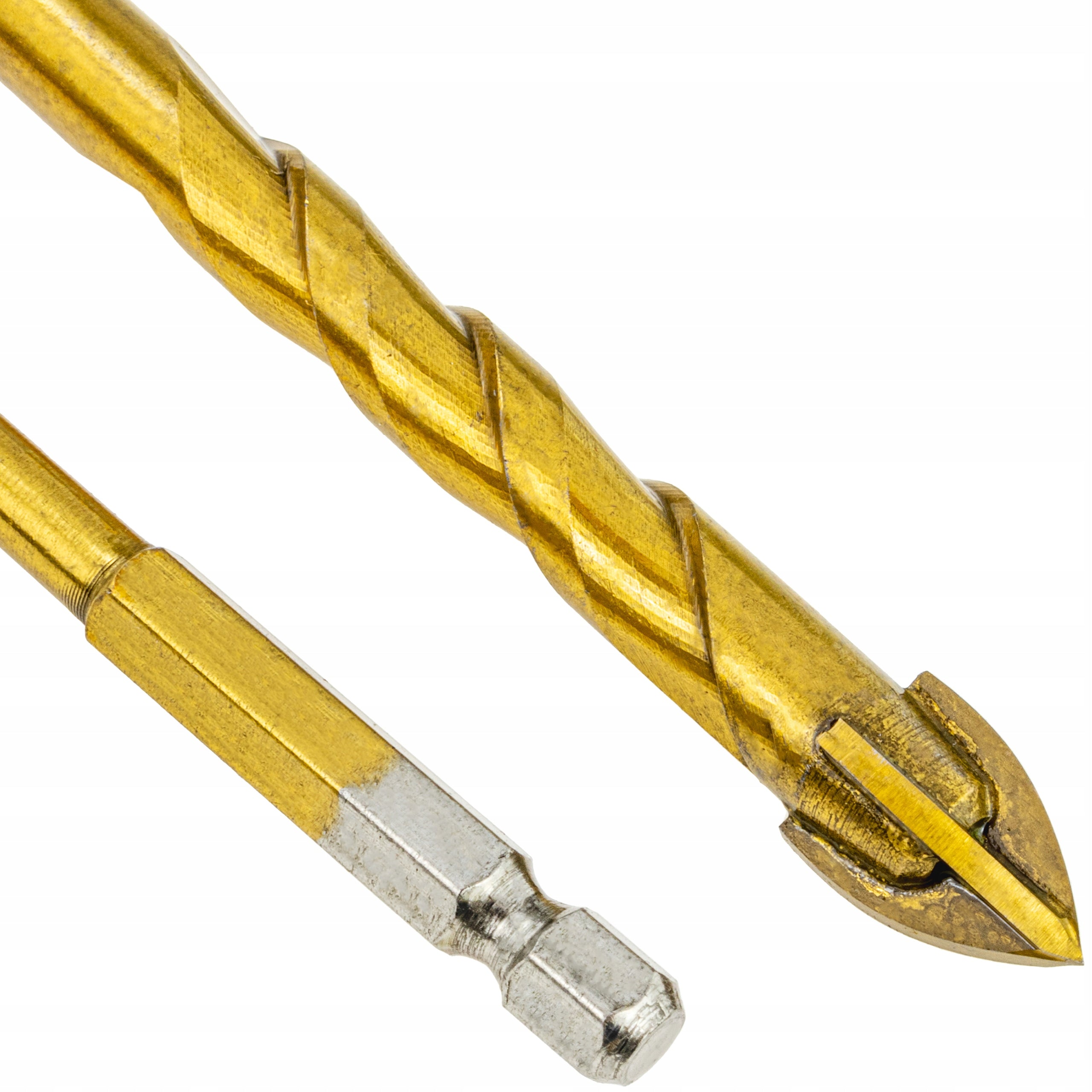 GLASS DRILL BITS CERAMIC TILES STONEWARE DRILL BIT 3-12MM 7 PCS HEX 1/4" PROFI Manufacturer code V06069