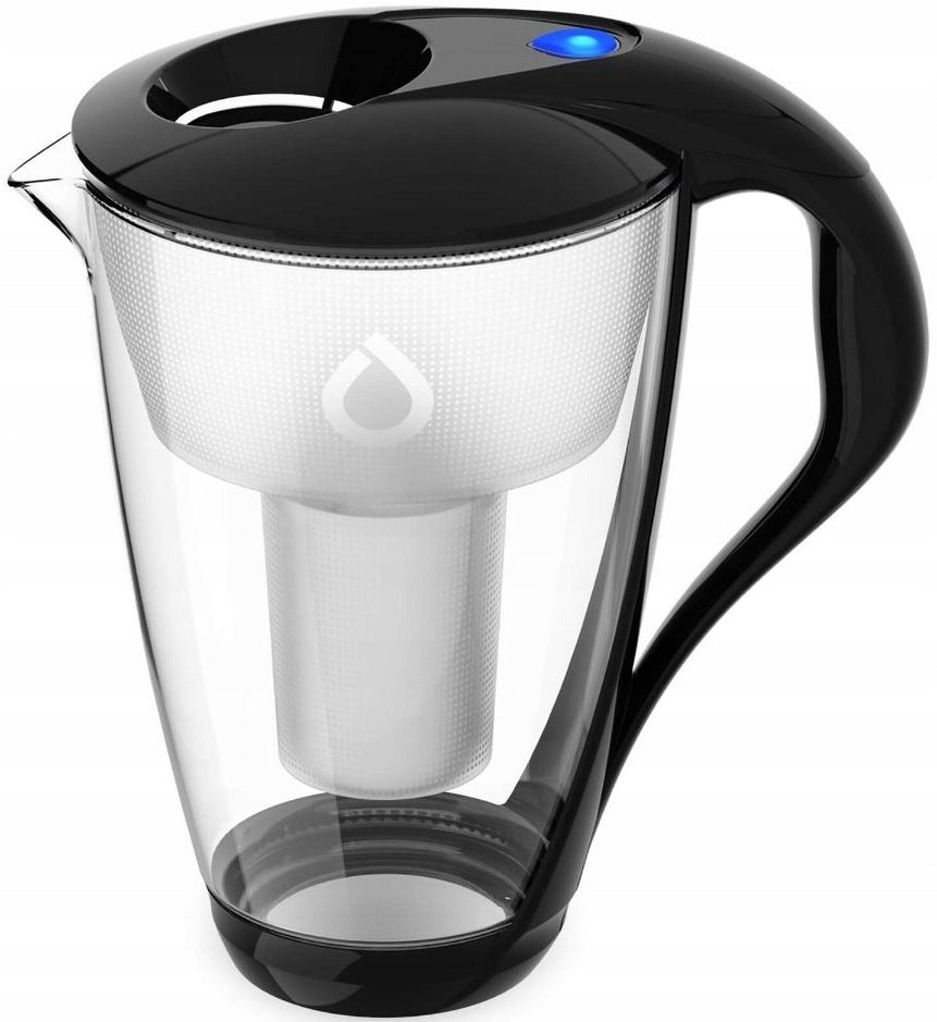 GLASS JUG DAFI CRYSTAL LED 2,0L + 1 CARTRIDGE CLASSIC BLACK Manufacturer code D.FO.DAFI.SZKLANY.LED.ANT.P