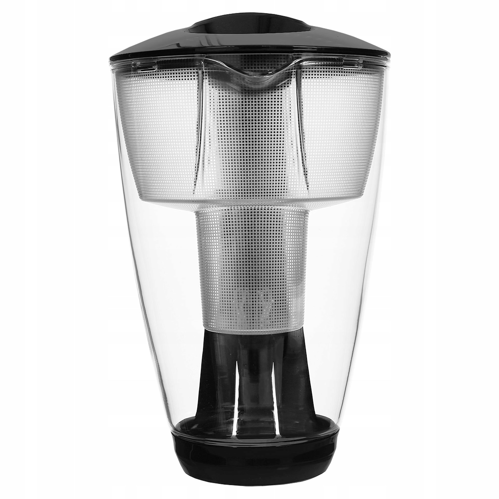 GLASS JUG DAFI UNIMAX LED black + 5x CARTRIDGE Manufacturer code CRYSTAL_U2_BK_4_DAFI-U2