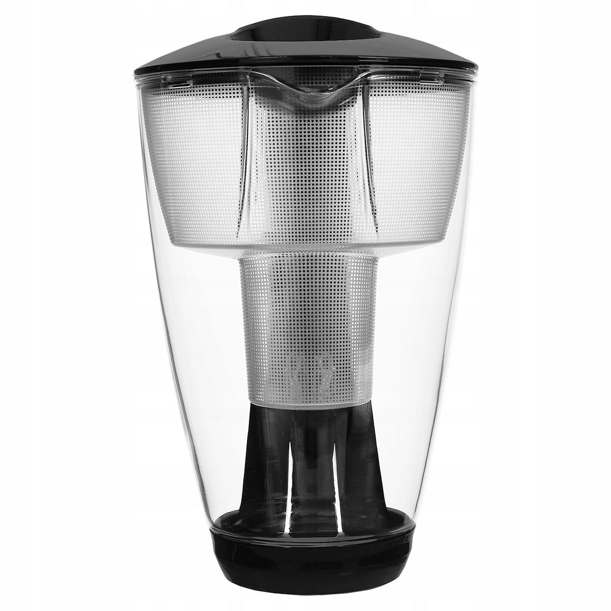 GLASS JUG DAFI UNIMAX LED black + 5x CARTRIDGE Manufacturer code CRYSTAL_U2_BK_4_DAFI-U2