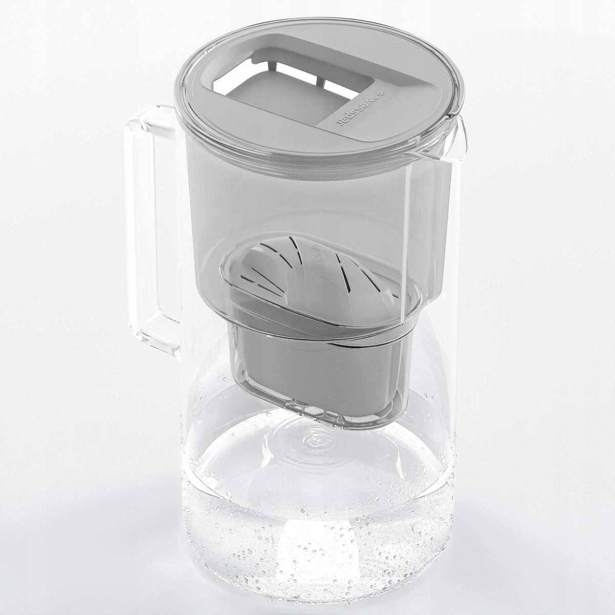 GLASS JUG WESSPER D2 BOROSILICATE 3l + 6x FILTER WATER CARTRIDGE WESSPER Manufacturer code WES201-GR_+_5X_FL01